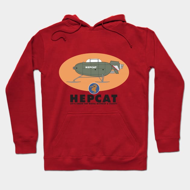 Hepcat from 'Stingray' TV series Hoodie by RichardFarrell